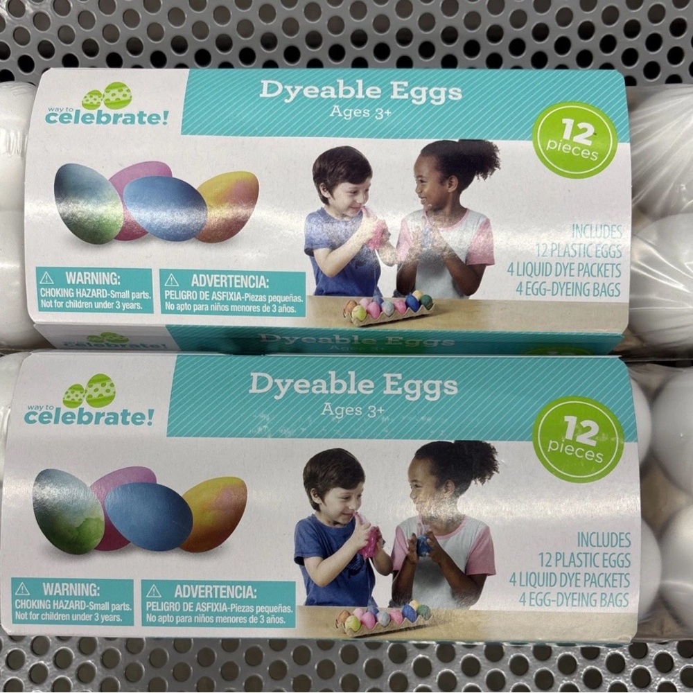 Dyeable Eggs - Multicolor (24 Pieces)